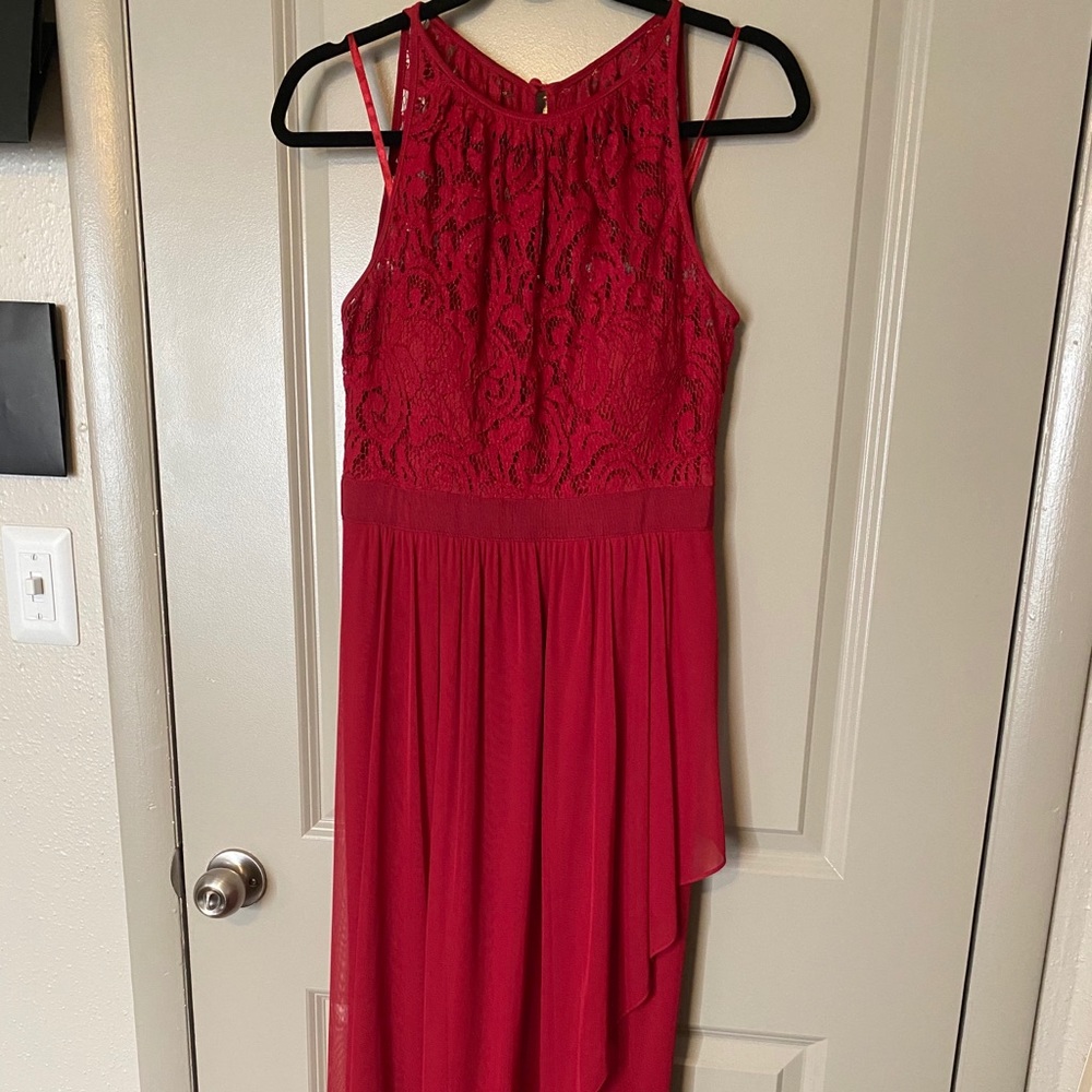 Red dress